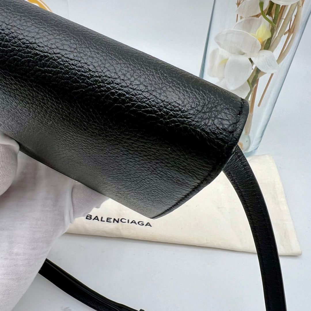 BALENCIAGA LEATHER CROSSBODY WOC