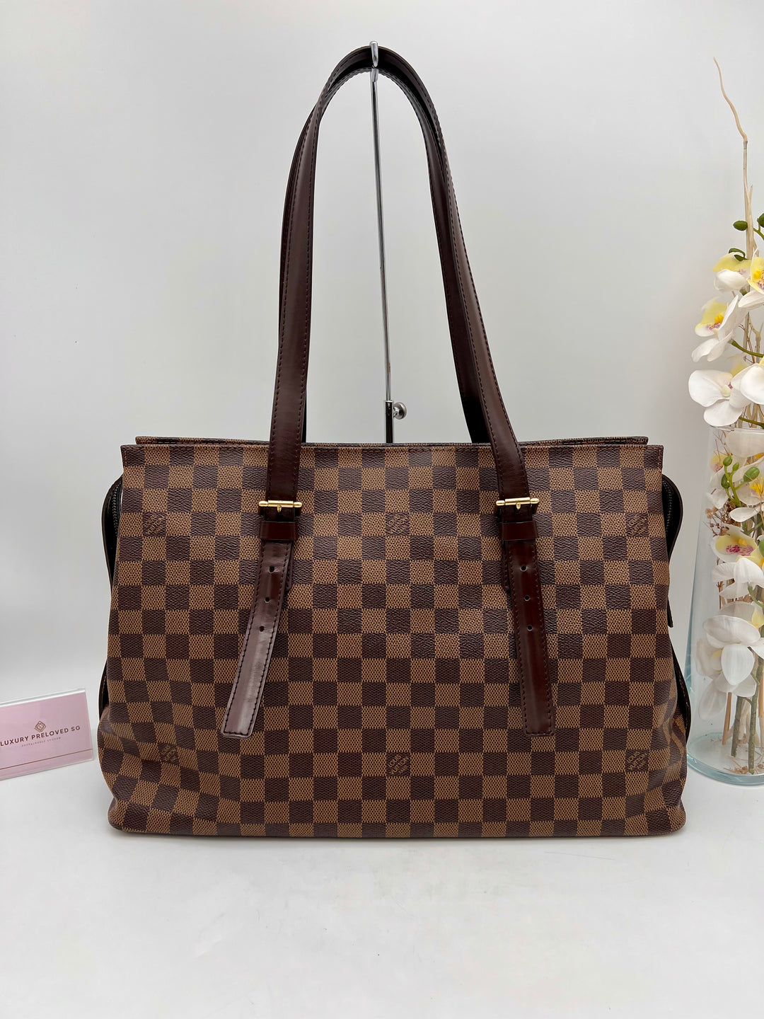 LOUIS VUITTON DAMIER CHELSEA TOTE BAG