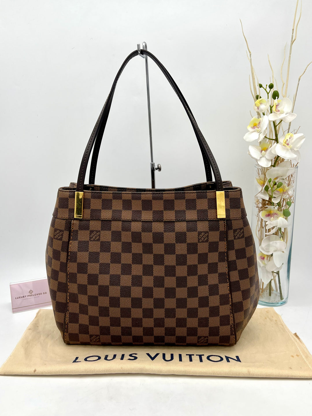 LOUIS VUITTON MARYLEBONE DAMIER EBENE