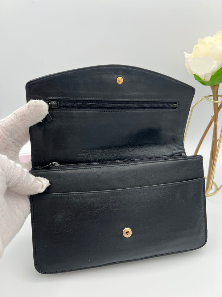 CHANEL LAMBSKIN TIMELESS CLUTCH