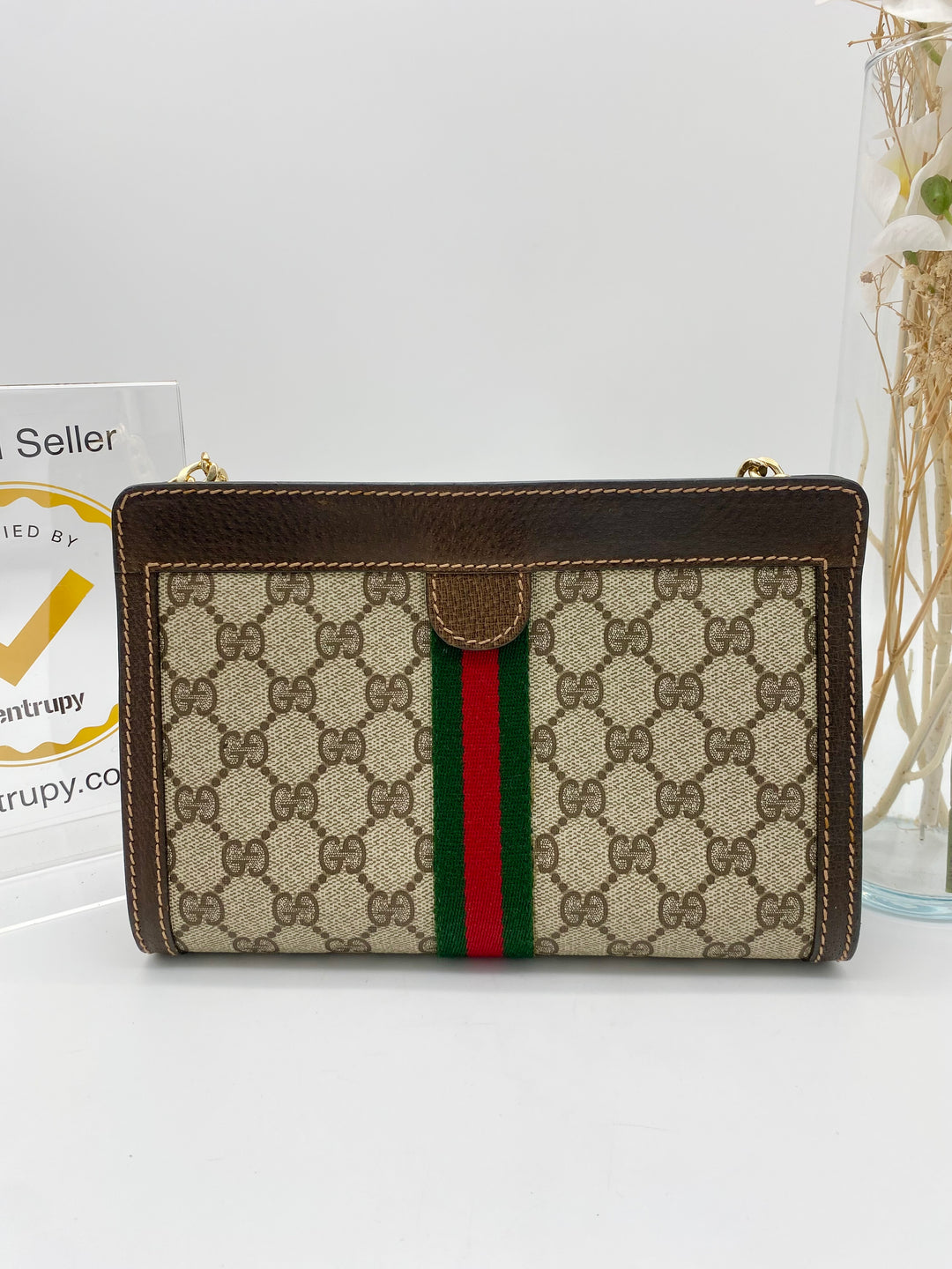 GUCCI OPHIDIA SHERRYLINE CLUTCH