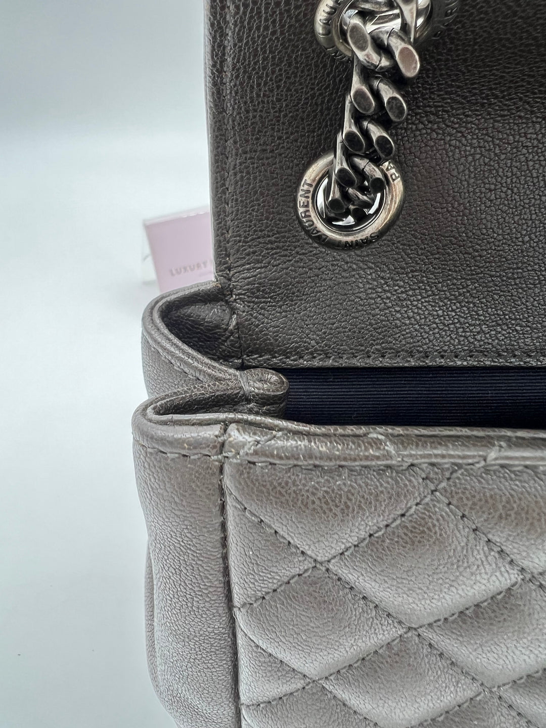 YVES SAINT LAURENT QUILTED ENVELOPE SHW BAG
