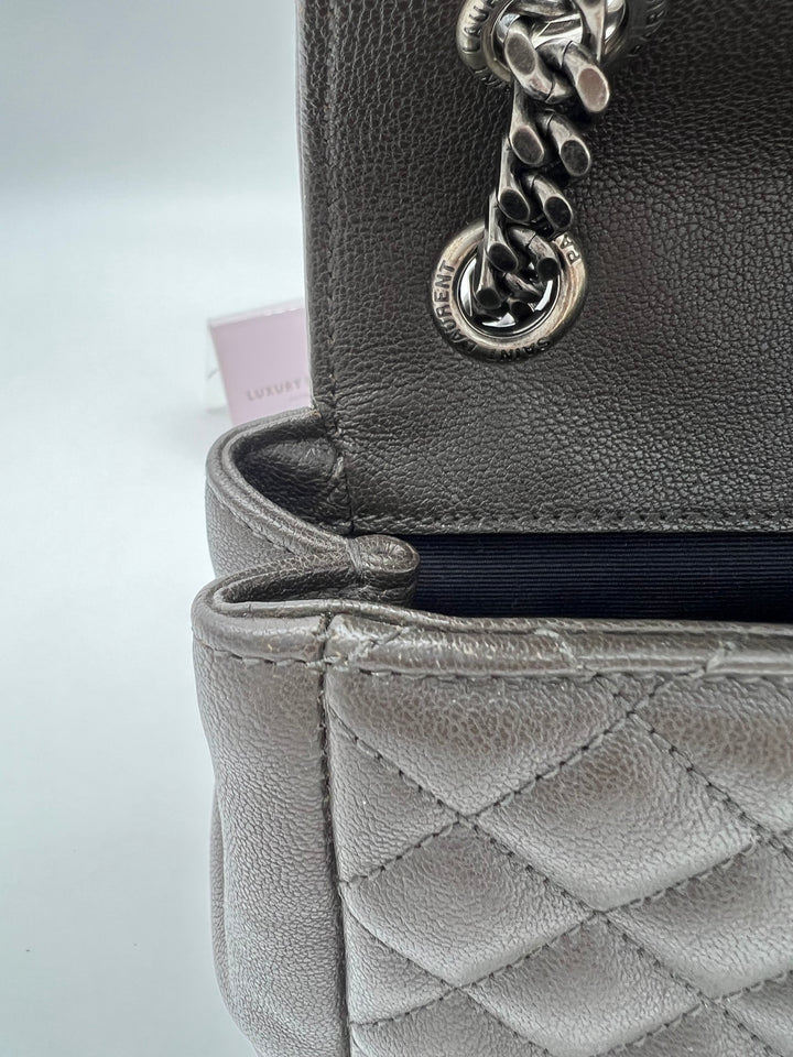 YVES SAINT LAURENT QUILTED ENVELOPE SHW BAG