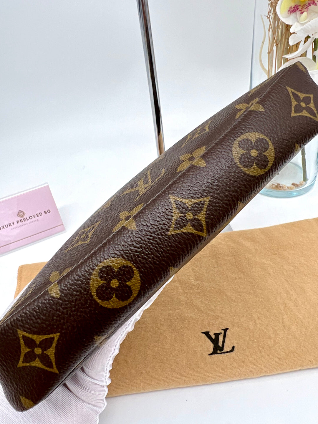 LOUIS VUITTON POCHETTE ACCESSORIES MONOGRAM