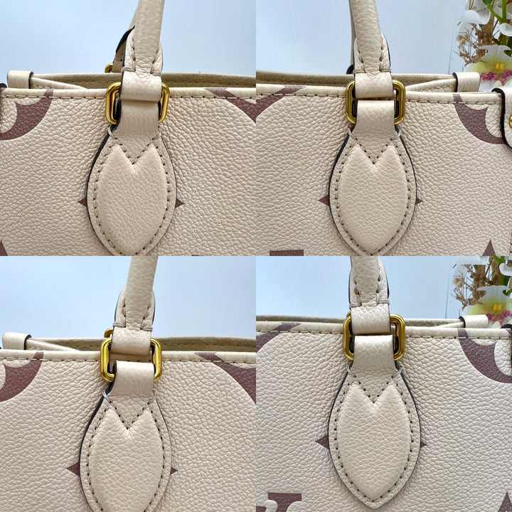 LOUIS VUITTON ON THE GO PM EMPREINTE
