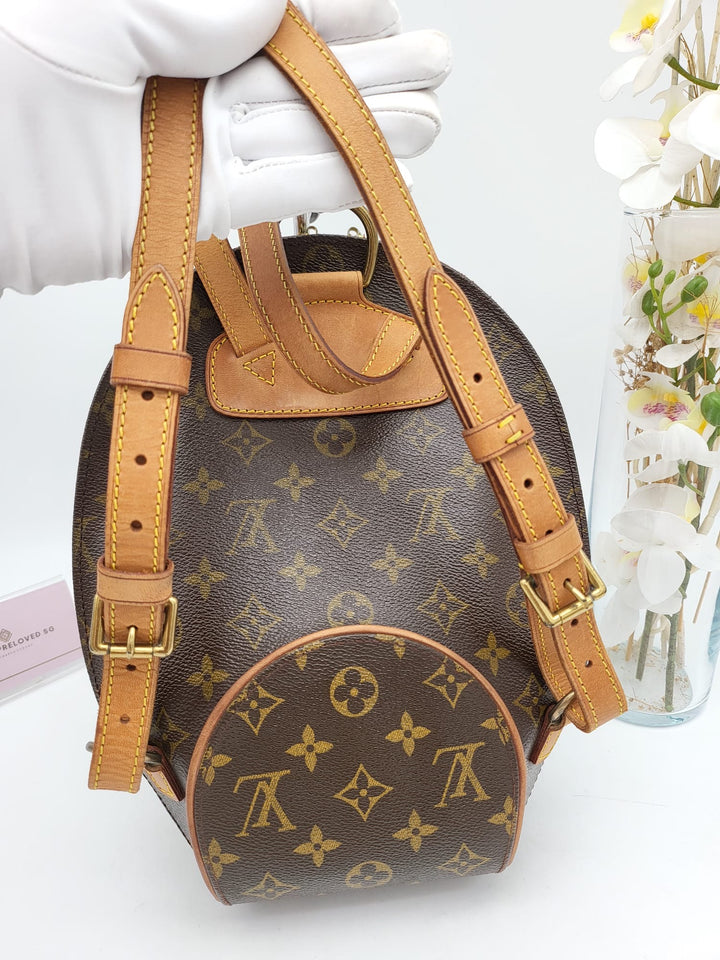 LOUIS VUITTON ELLIPSE BACKPACK MONOGRAM