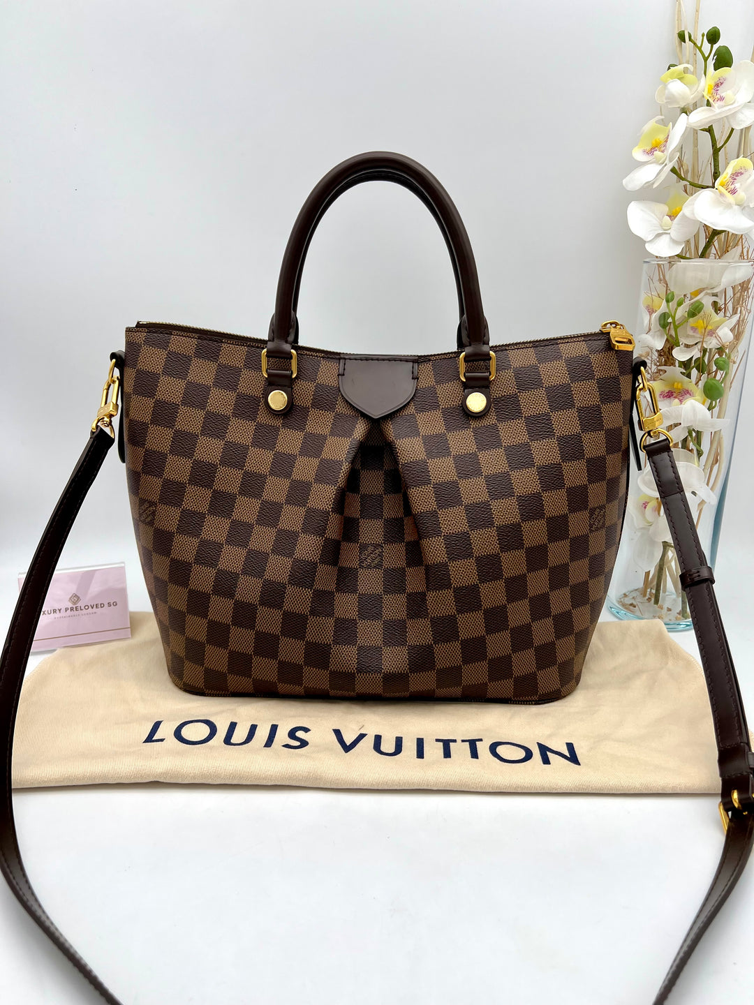LOUIS VUITTON SIENA DAMIER EVENE PM