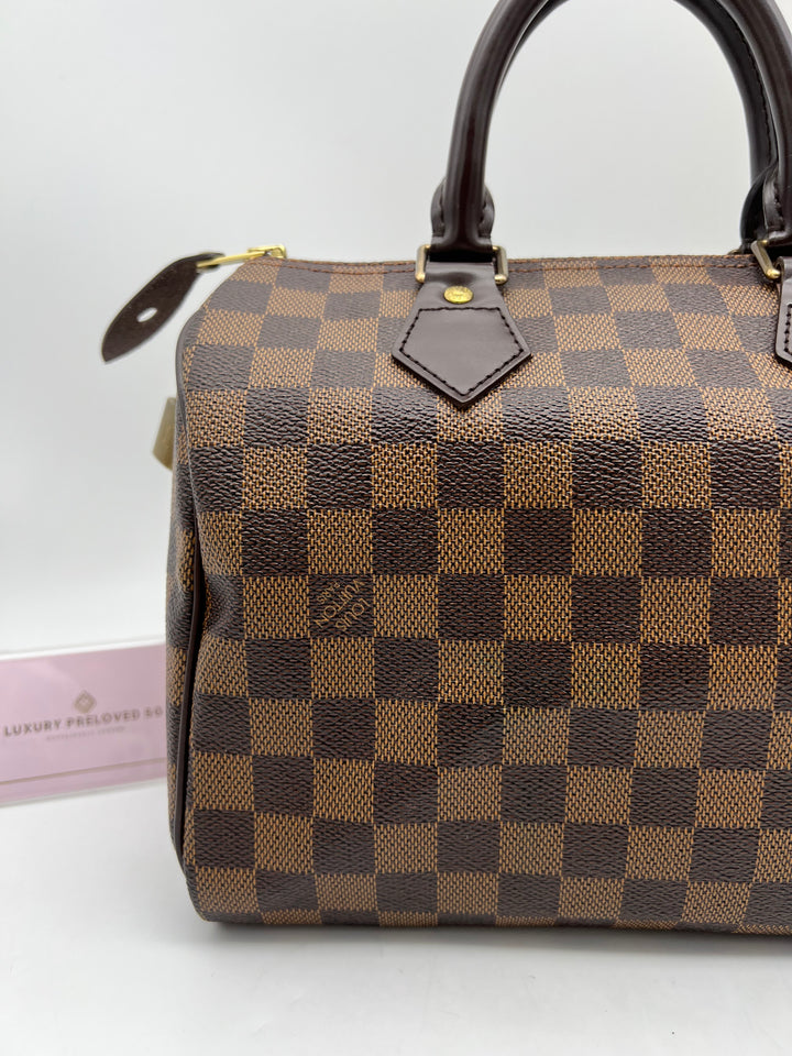 LOUIS VUITTON SPEEDY 25 DAMIER