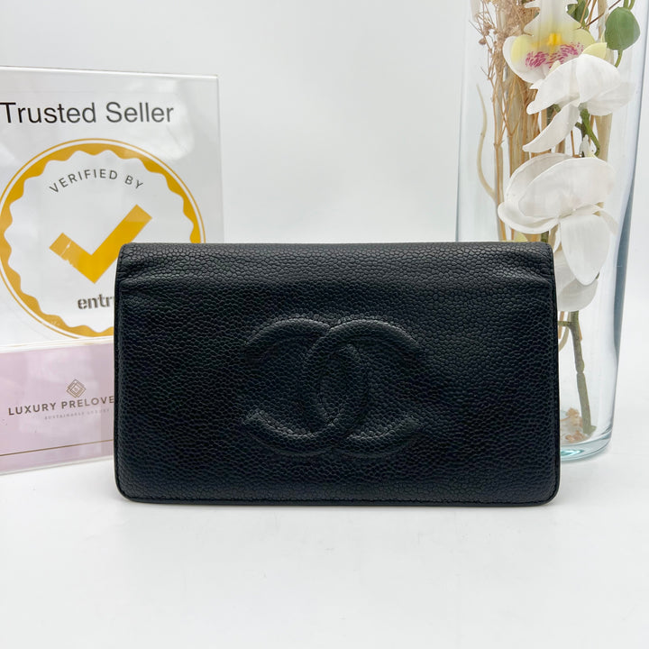 CHANEL VINTAGE TIMELESS WALLET