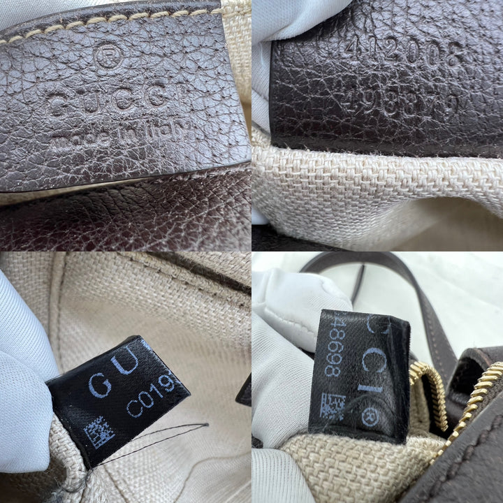 GUCCI OPHIDIA SUPREME CANVAS CAMERA BAG