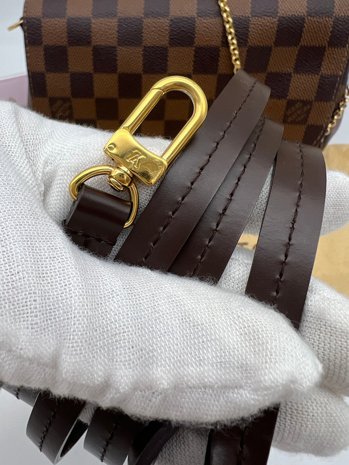 LOUIS VUITTON FAVOURITE PM DAMIER EBENE