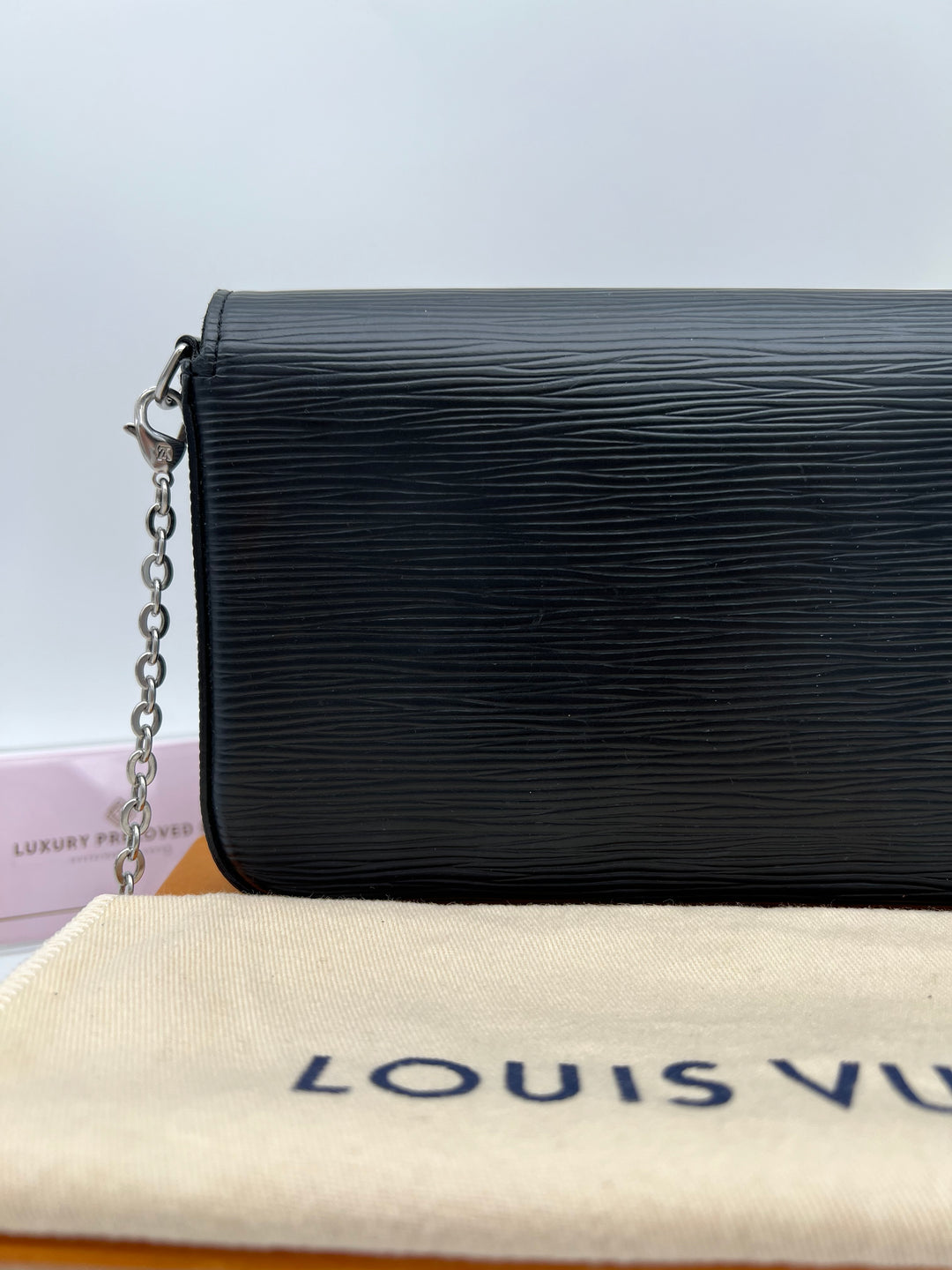 LOUIS VUITTON FELICIE EPI LEATHER