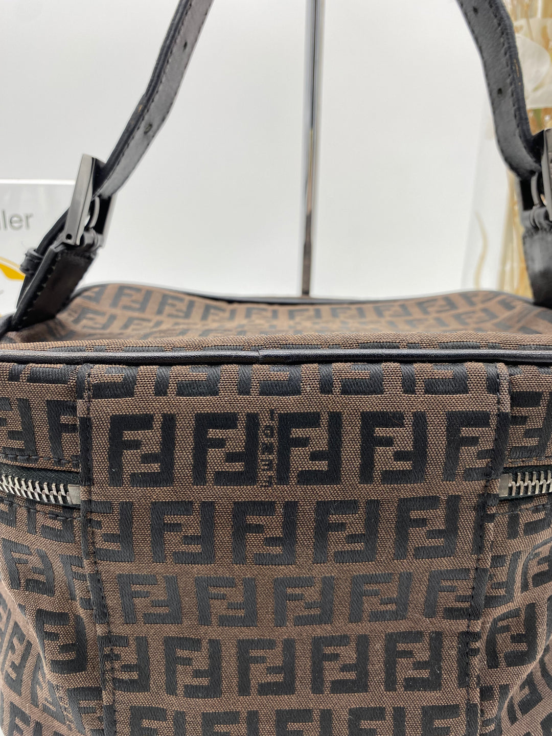 FENDI ZUCCA VANITY BAG