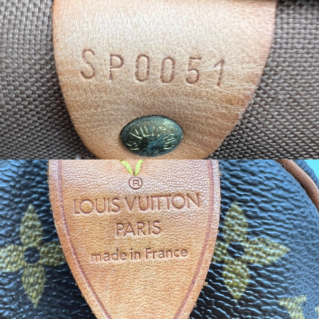 LOUIS VUITTON SPEEDY 25 MONOGRAM