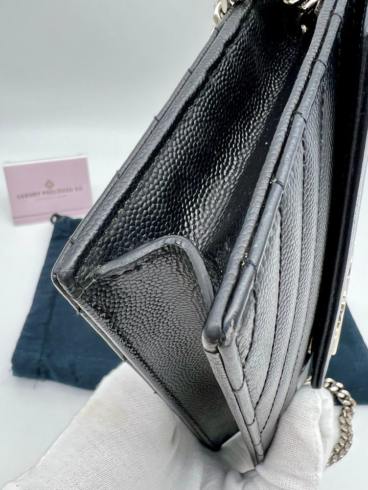 YVES SAINT LAURENT MONOGRAM ENVELOPE