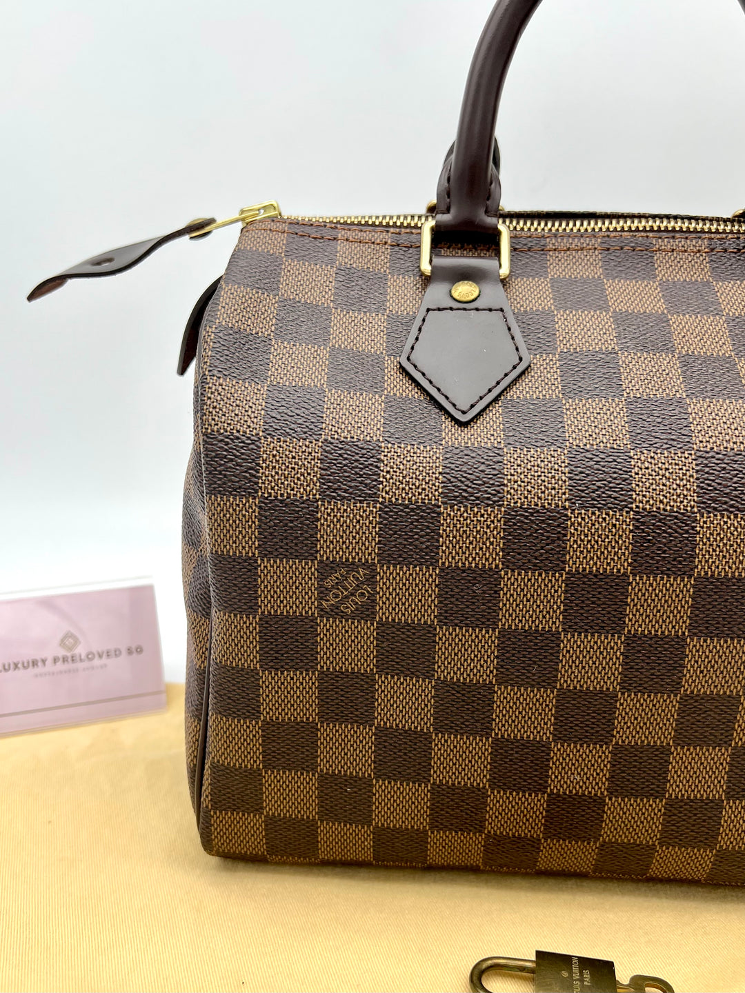LOUIS VUITTON SPEEDY 25 DAMIER