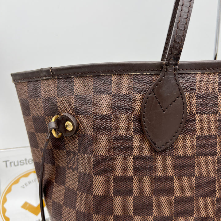 LOUIS VUITTON NEVERFULL MM DAMIER EBENE