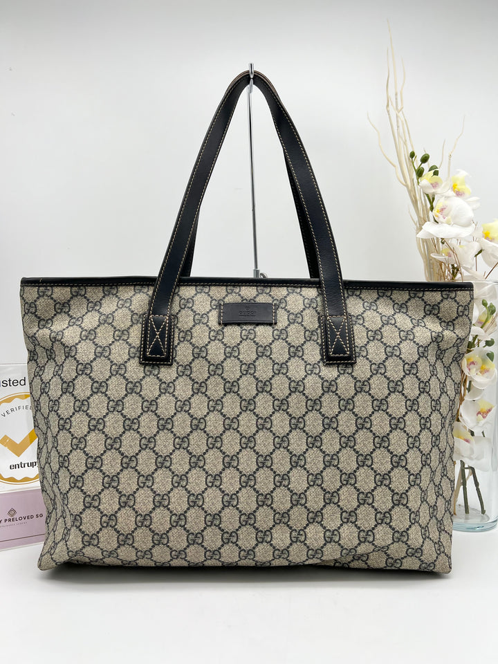 GUCCI GG MONOGRAM TOTE PVC