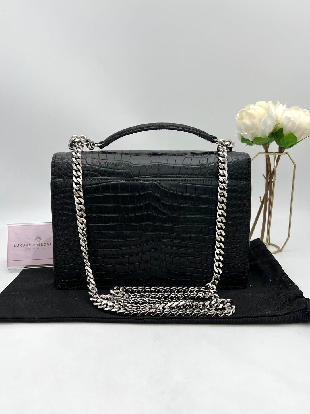 YVES SAINT LAURENT SUNSET CHAIN SHOULDER BAG