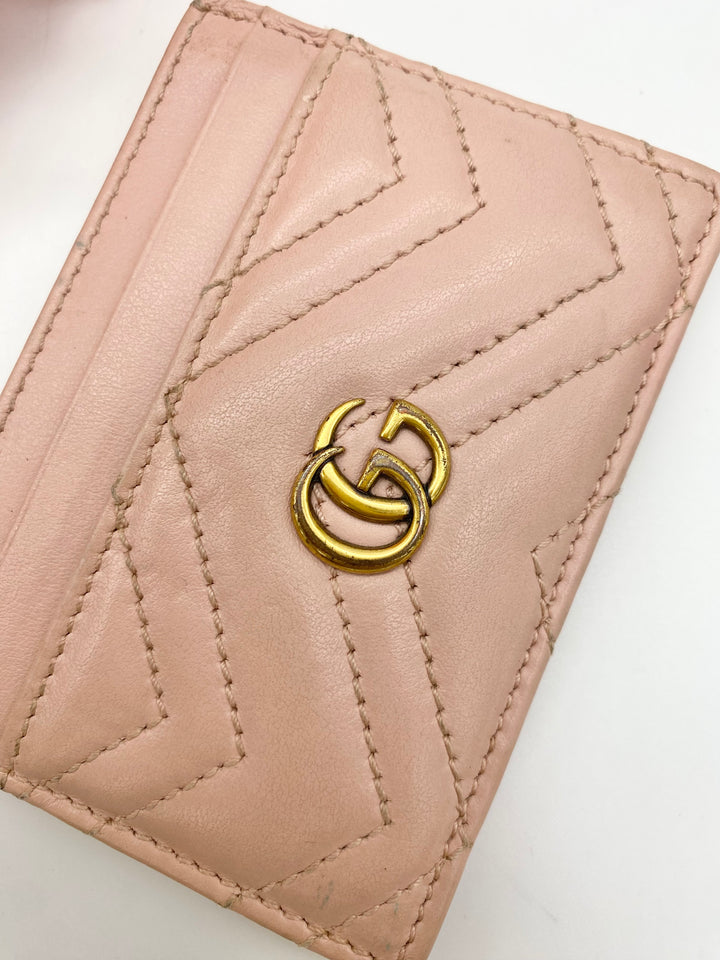 GUCCI MONOGRAM CARD CASE