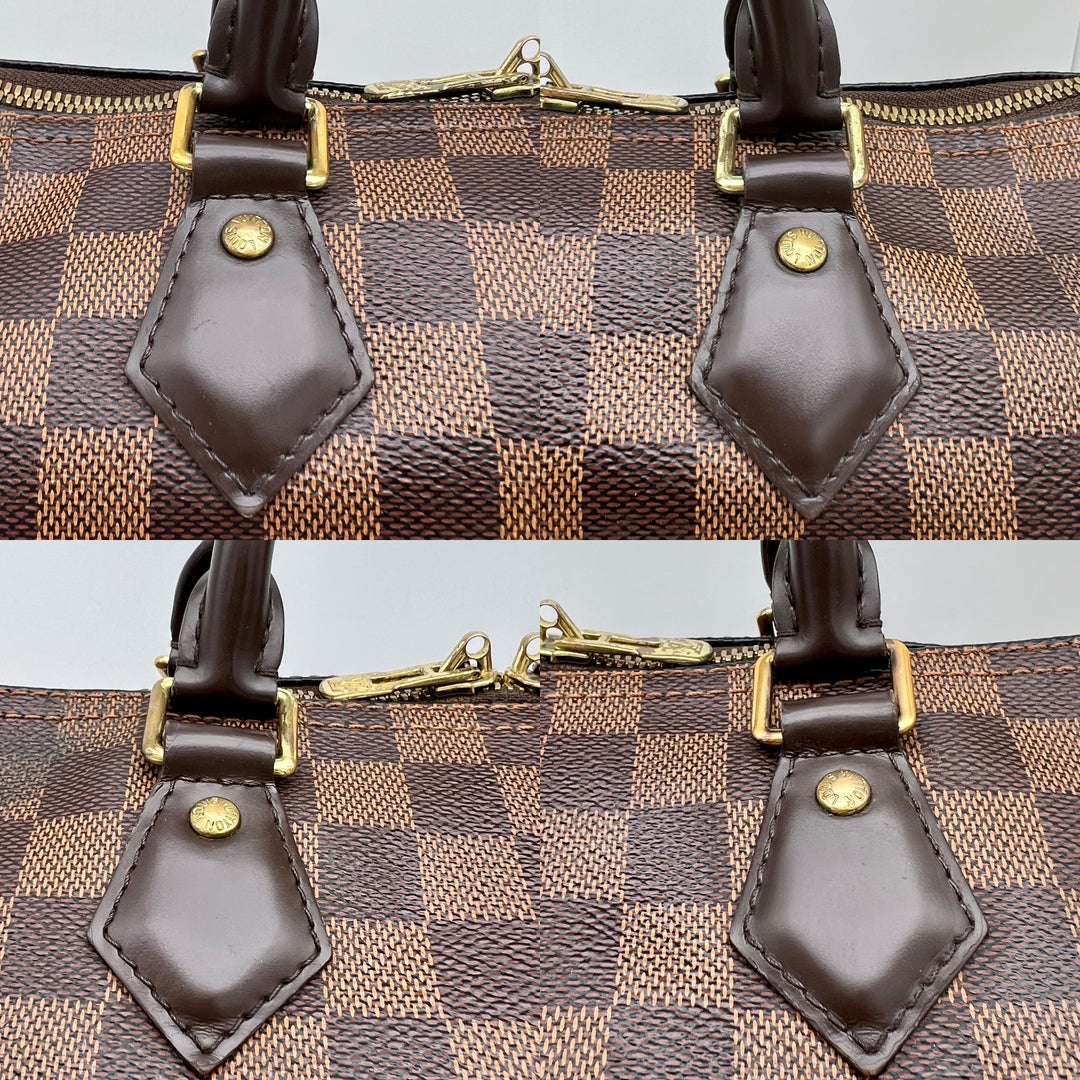 LOUIS VUITTON BANDOULIERE 30 DAMIER EBENE