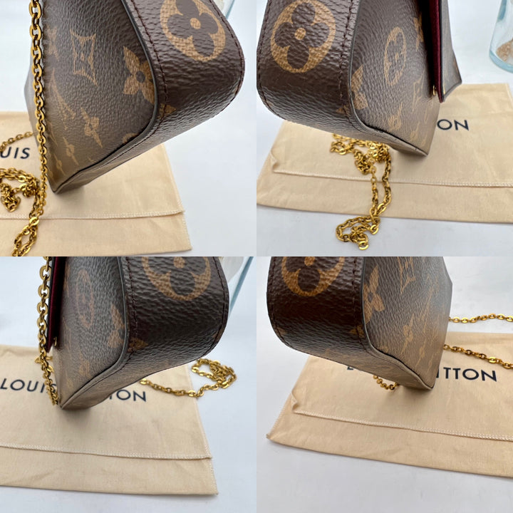 LOUIS VUITTON FELICIE DAMIER EBENE