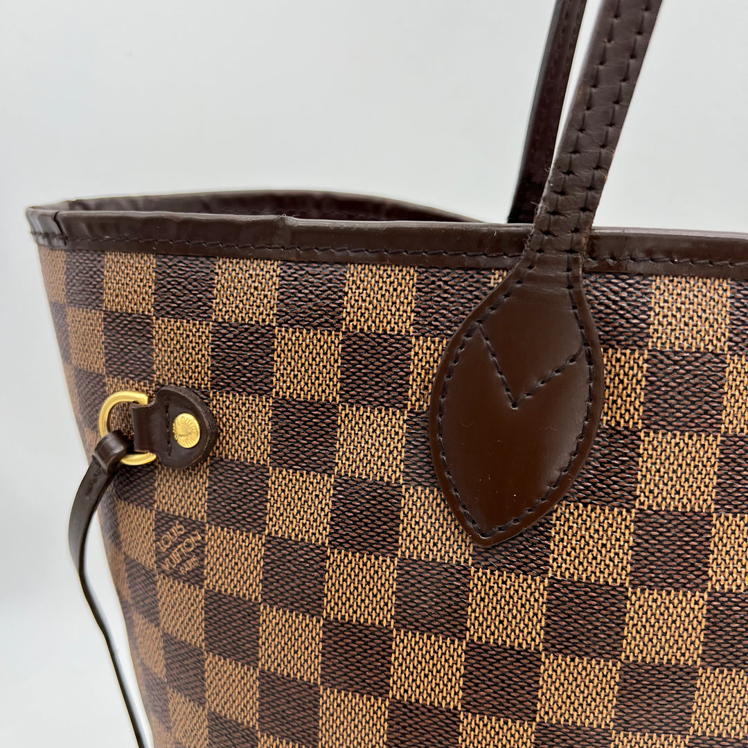 LOUIS VUITTON NEVERFULL MM DAMIER EBENE