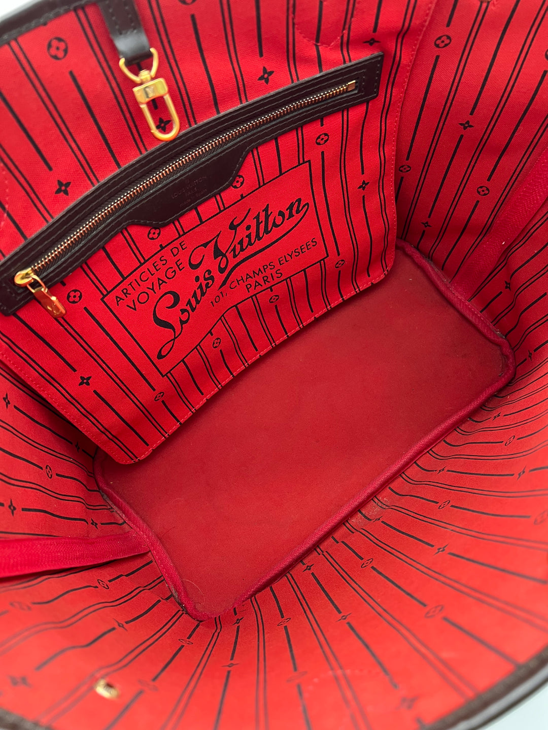 LOUIS VUITTON NEVERFULL MM DAMIER