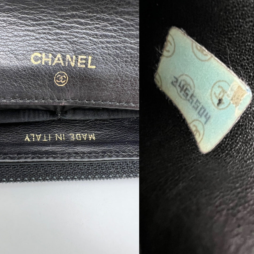 CHANEL LAMBSKIN TIMELESS CLUTCH