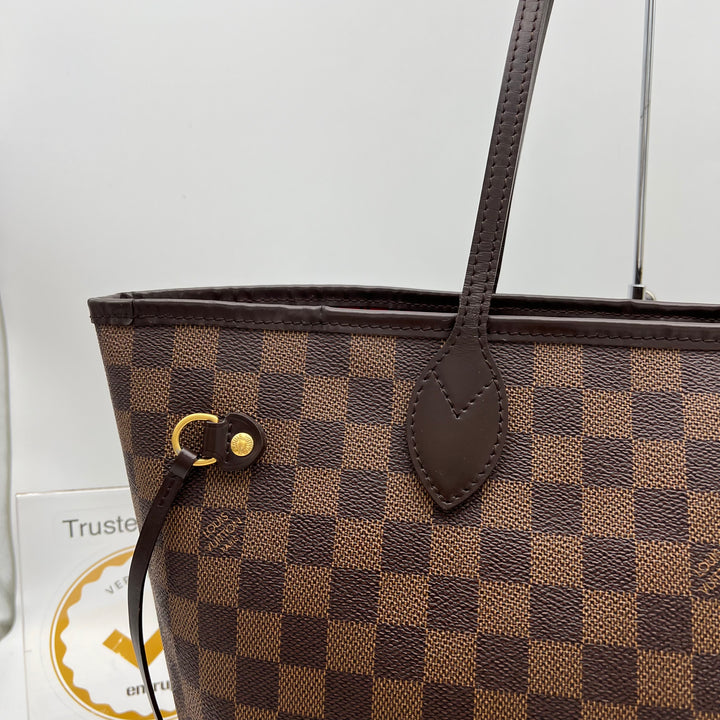 LOUIS VUITTON NEVERFULL MM DAMIER EBENE