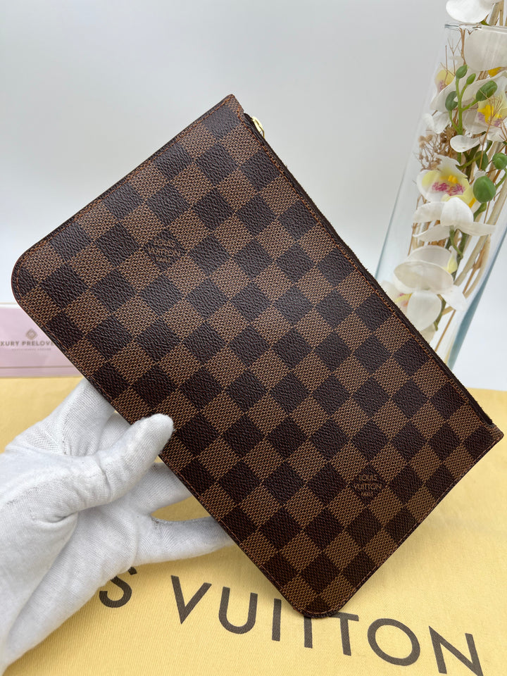 LOUIS VUITTON NEVERFULL GM DAMIER W/ POUCH
