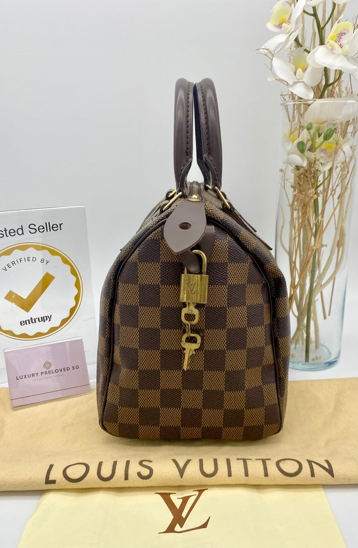 LOUIS VUITTON SPEEDY 25 DAMIER EBENE