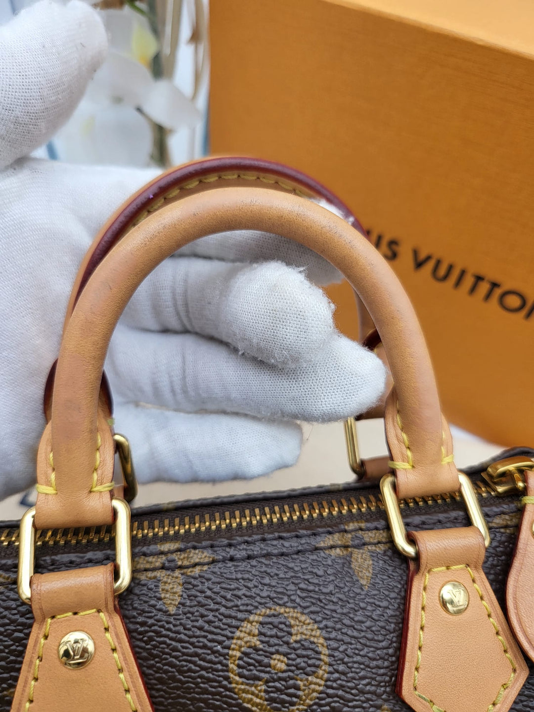 LOUIS VUITTON NANO SPEEDY MONOGRAM