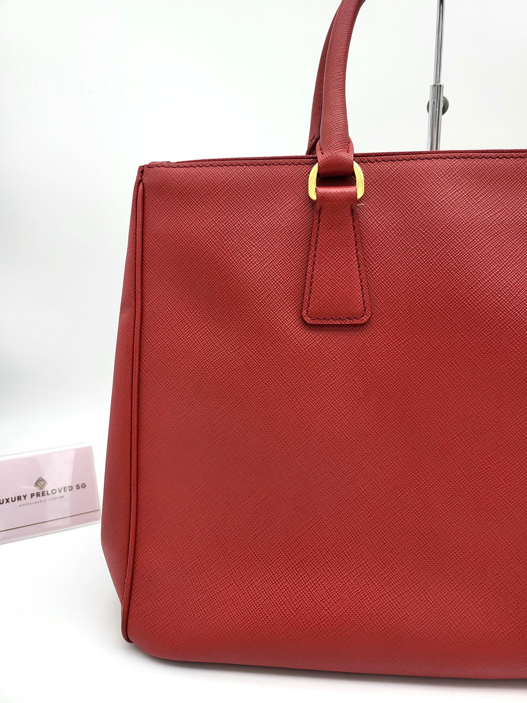 PRADA SAFFIANO DOUBLE ZIP