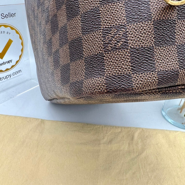 LOUIS VUITTON NEVERFULL MM DAMIER EBENE