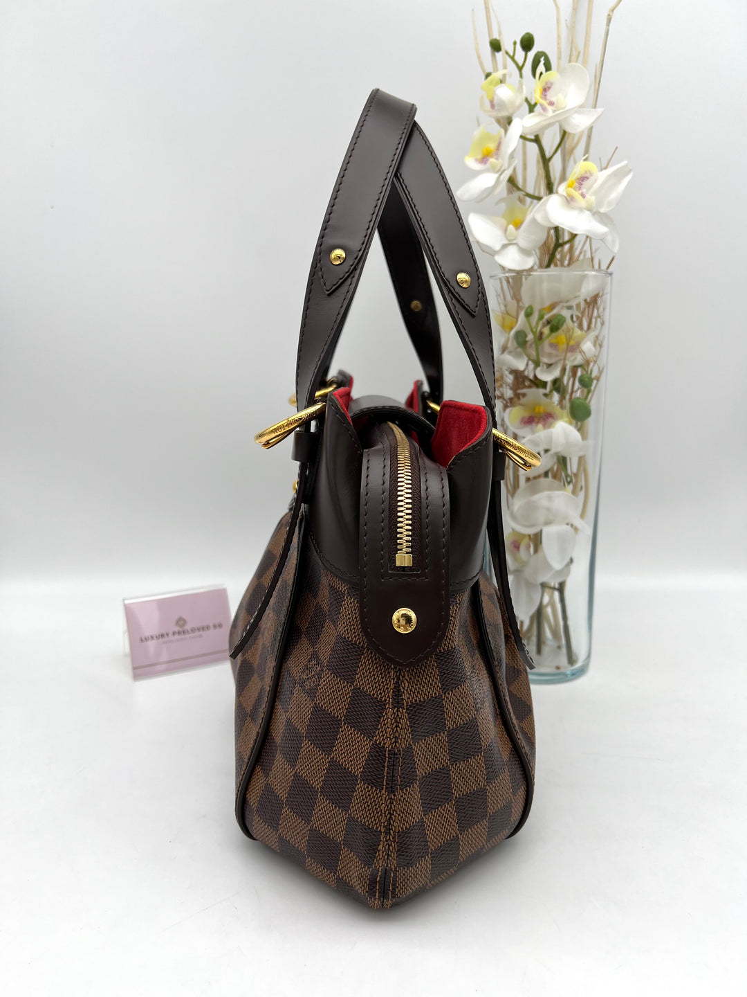 LOUIS VUITTON SISTINA DAMIER EBENE PM