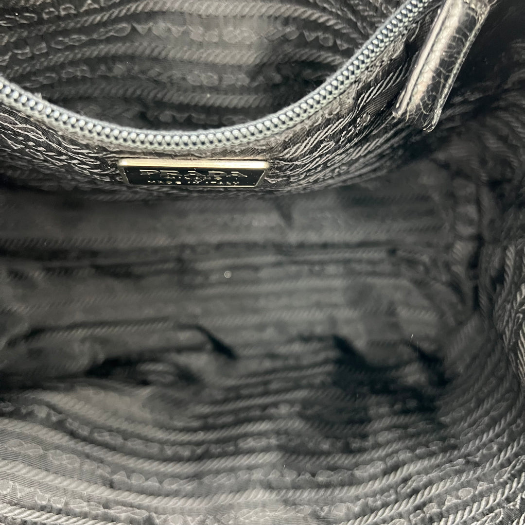 PRADA QUILTED NYLON SHOULDER BAG