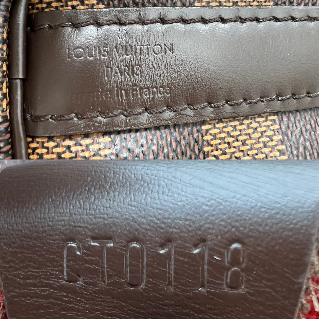 LOUIS VUITTON BANDOULIERE 30 DAMIER EBENE