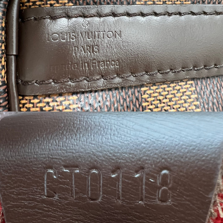 LOUIS VUITTON BANDOULIERE 30 DAMIER EBENE