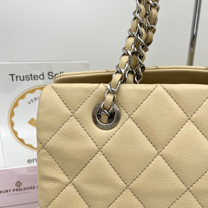 CHANEL SOFT CAVIAR PETIT TIMELESS TOTE PTT