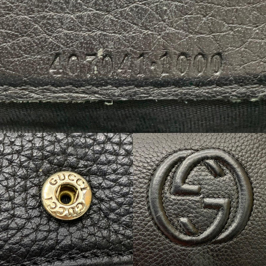 GUCCI GG SOHO WALLET ON CHAIN