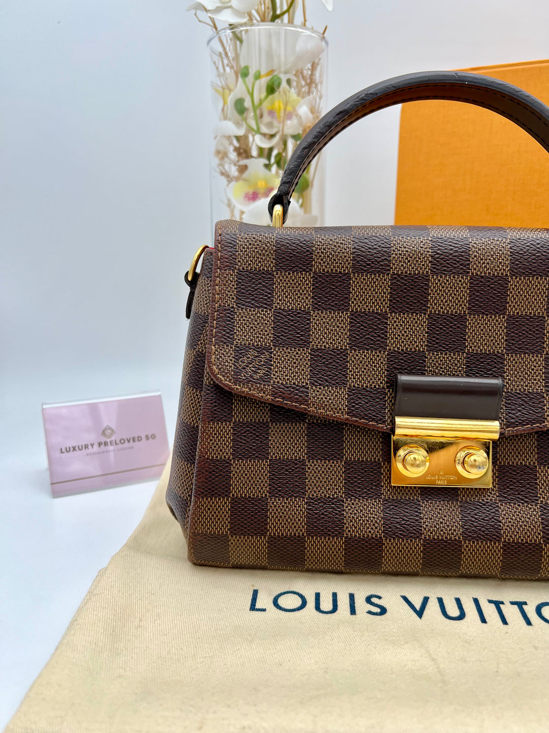 LOUIS VUITTON CROISETTE DAMIER