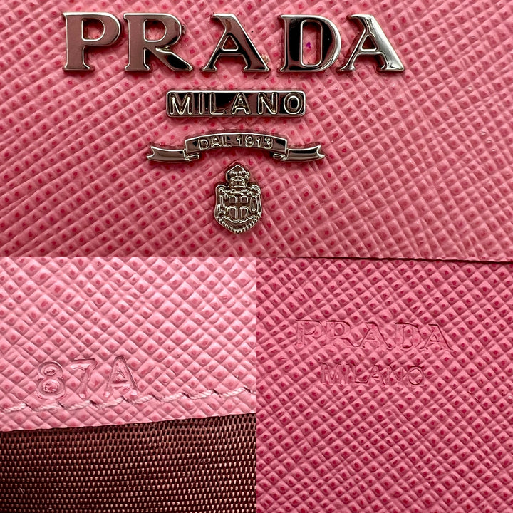 PRADA SAFFIANO WALLET ON CHAN