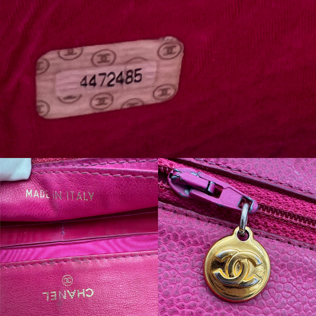 CHANEL CAVIAR TIMELESS CLUTCH