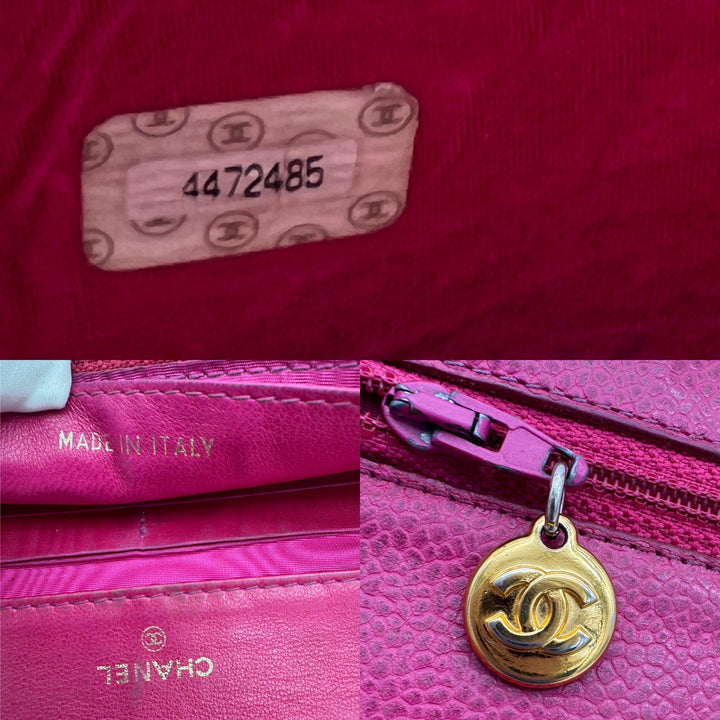 CHANEL CAVIAR TIMELESS CLUTCH