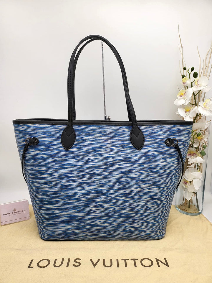LOUIS VUITTON NEVERFULL MM EPI W/ POUCH