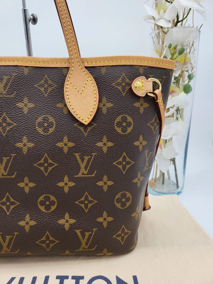 LOUIS VUITTON NEVERFULL PM MONOGRAM W/POUCH