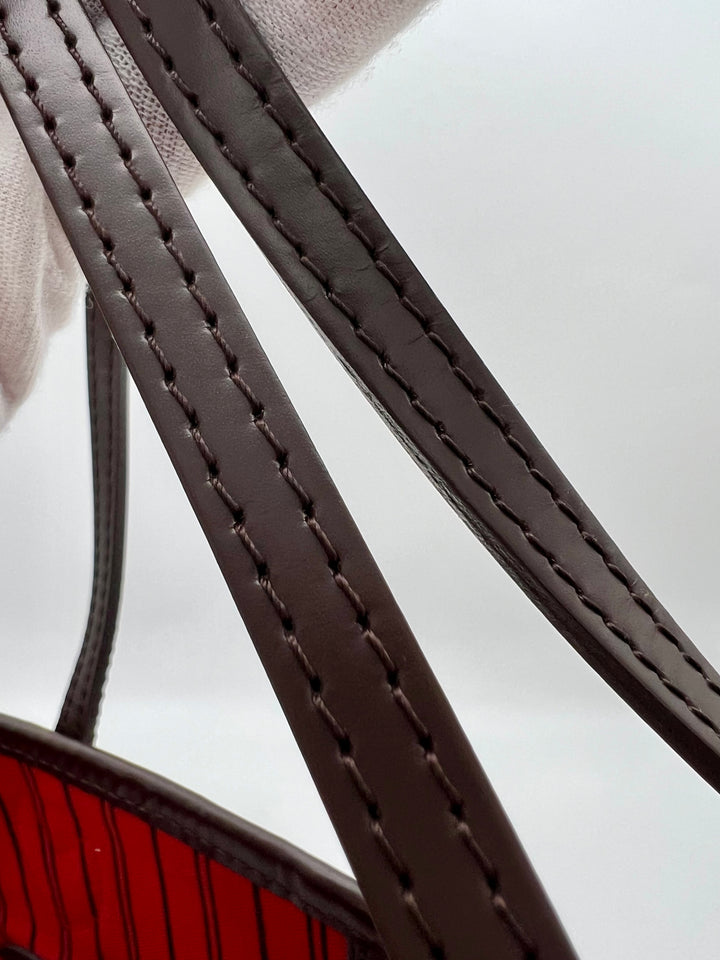 LOUIS VUITTON NEVERFULL MM DAMIER W/ POUCH