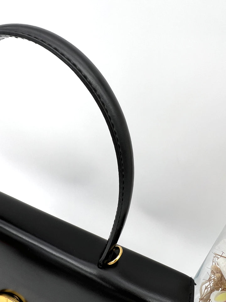 CELINE VINTAGE CALF LEATHER 2 WAY BAG