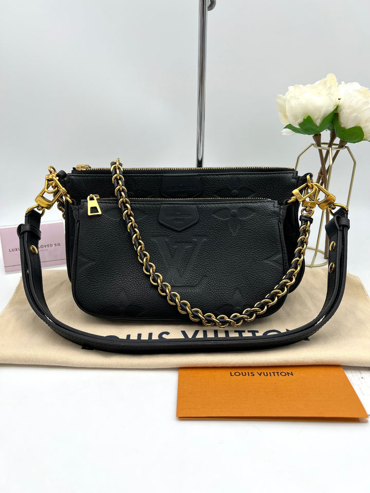 LOUIS VUITTON MULTI POCHETTE EMPRIENTE